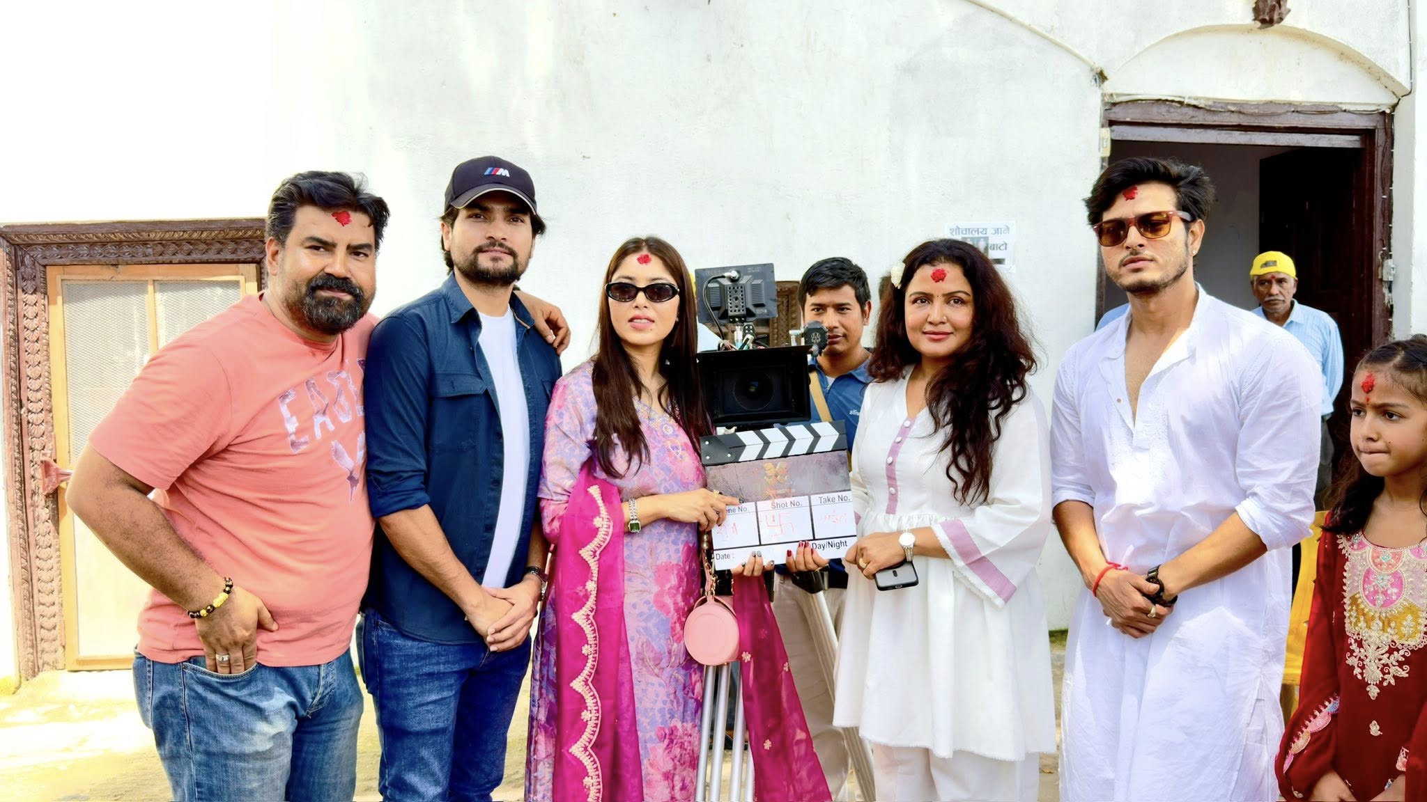 Cast of 36 Ko Aakada Nepali action drama movie directed by Sabir Shrestha