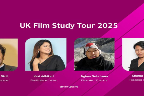 Four Nepali Filmmakers Selected for UK Film Study Tour 2025 | British Council Nepal | Filmy Updates Four Nepali filmmakers selected for the UK Film Study Tour 2025 organized by the British Council Nepal.